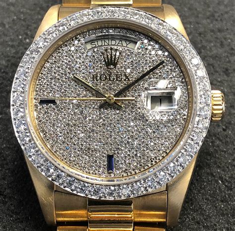 rolex watch diamond dial